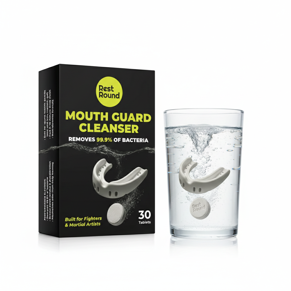 REST ROUND Mouth Guard Cleanser Tablets