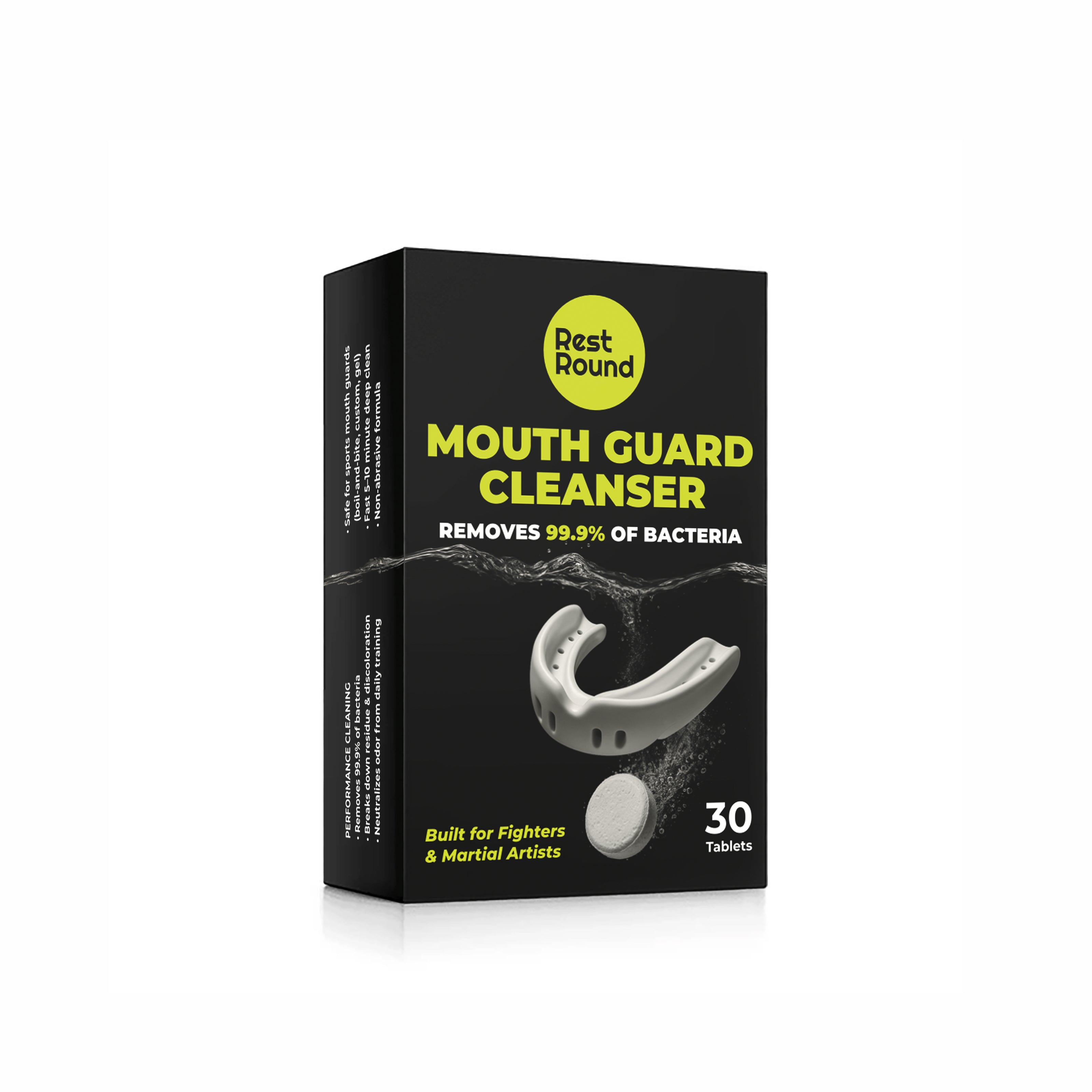 REST ROUND Mouth Guard Cleanser Tablets